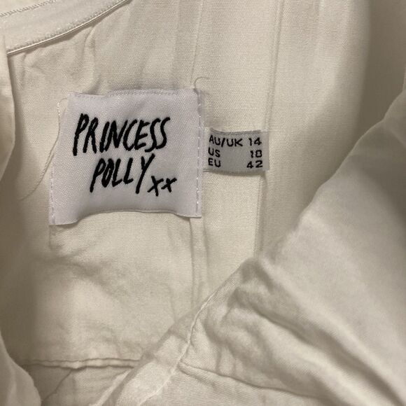 Princess Polly White Bustier Style Top size 10 - Picture 2 of 7